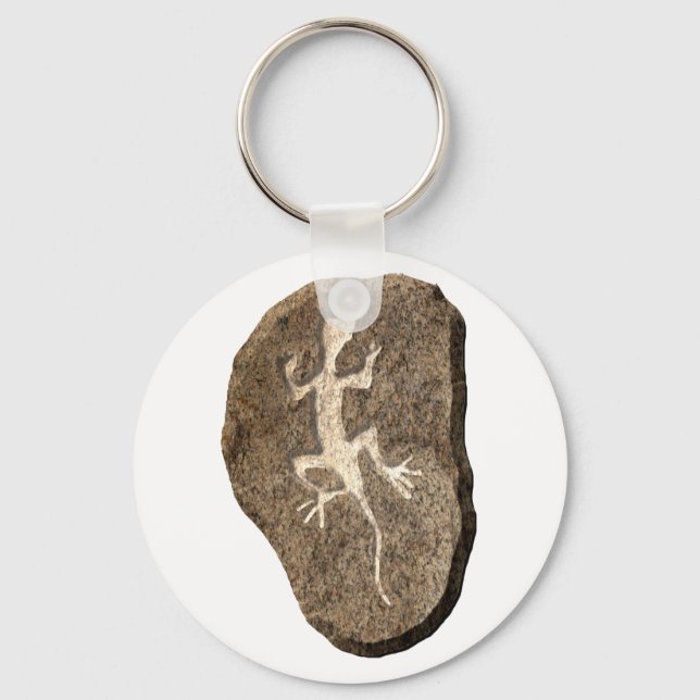 Lizard-stone Key Ring (Front)