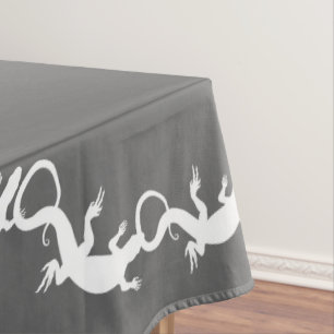 Lizard Tablecloth Reptile / Lizard Art Tablecloth