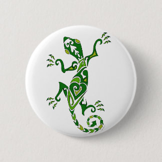 Lizard Tattoo 6 Cm Round Badge