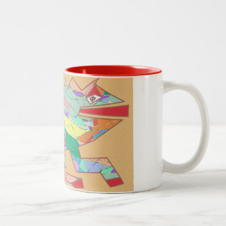 Lizard Two-Tone Coffee Mug