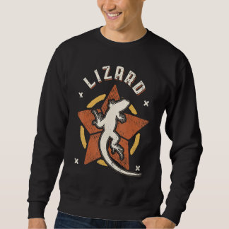Lizard Vintage Retro Classic Animal Sweatshirt