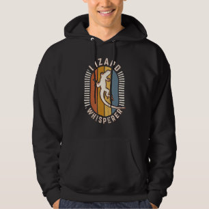 Lizard Whisperer Vintage Classic Retro Animal Love Hoodie