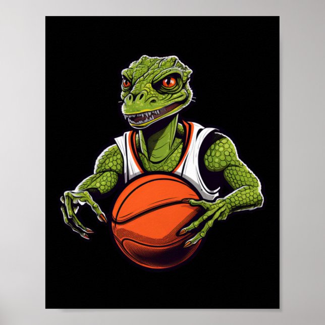 Lizards Basketball  Poster (Front)
