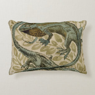 Lizards, design for a tile (w/c on paper) decorative cushion