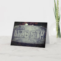 Lizzie Borden Grave Marker - Fall River, MA