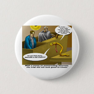 Lizzie Borden Trial Funny Cartoon Gifts 6 Cm Round Badge