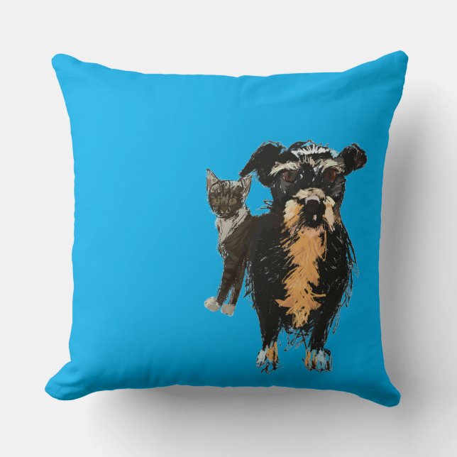 Lizzie&Kitty  Cushion (Front)
