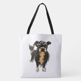 Lizzie & Kitty Tote Bag