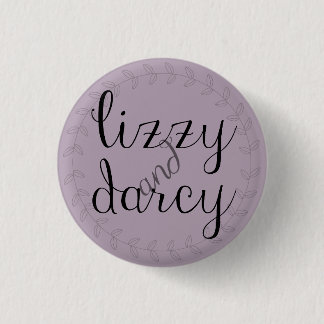 Lizzy & Darcy pin for Jane Austen fans.