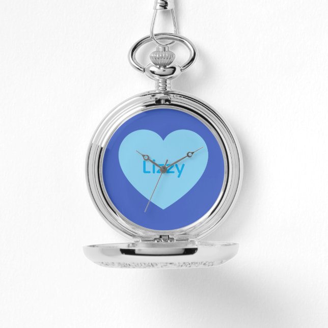 Lizzy Hugs Table Clock Pocket Watch (Front)