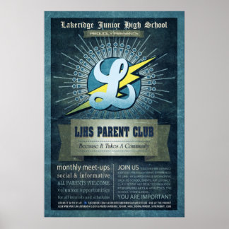 LJHS Parent Club Poster