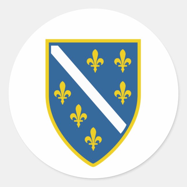 Ljiljani Classic Round Sticker (Front)