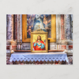 Ljubljana Church Jesus Postcard