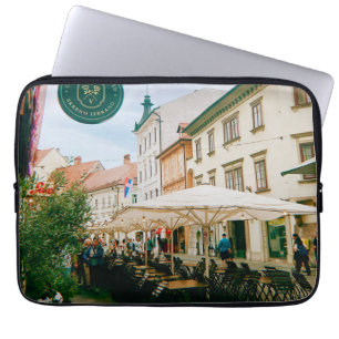 Ljubljana Cityscape Laptop Sleeve