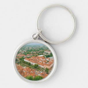 Ljubljana from above key ring