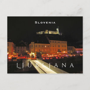 Ljubljana, Slovenia Postcard