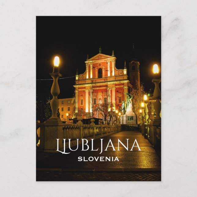 Ljubljana, Slovenia Postcard (Front)