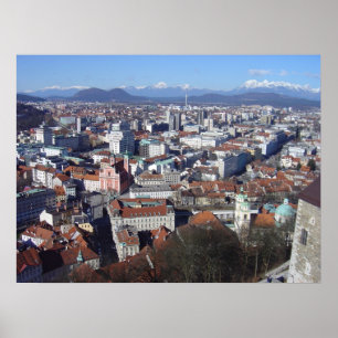 Ljubljana Slovenia Poster