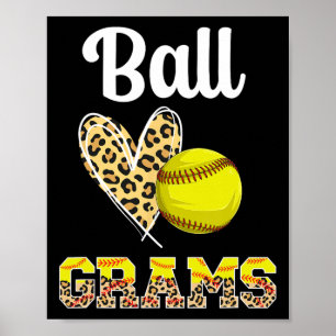 Ll Grams Leopard Softll Grams Of A Softll Player G Poster