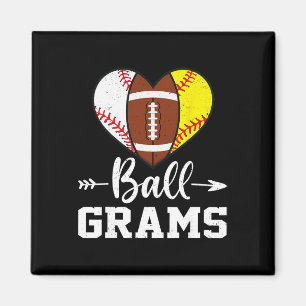 Ll Grams Sell Footll Softll Player Magnet