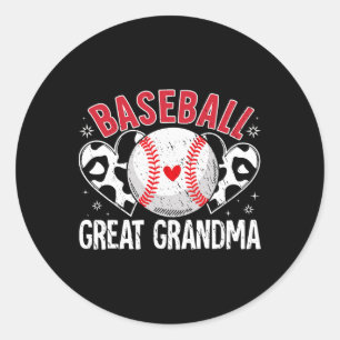 Ll Great Grandma Heart Sell Grandma Mothers Day Classic Round Sticker