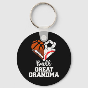 Ll Great Grandma Soccer Footll Sell Sketll  Key Ring