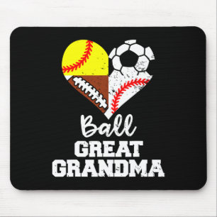 Ll Great Grandma Soccer Footll Sell Softll Grandma Mouse Pad