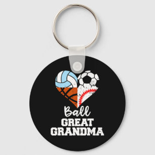 Ll Great Grandma Soccer Sell Sketll Volleyll Key Ring