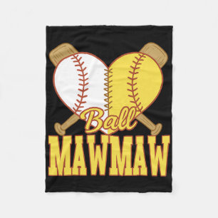 Ll Mawmaw Heart Sell Softll Lover Fleece Blanket