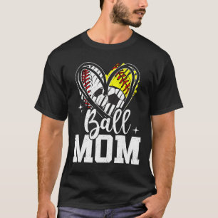 Ll Mom Sell Softll Soccer Mom T-Shirt