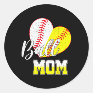 Ll Mum Heart Sell Softll Mama Women Mothers Day Classic Round Sticker