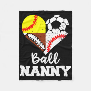 Ll Nanny Soccer Footll Sell Softll Player Fleece Blanket