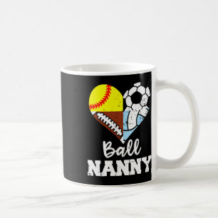 Ll Nanny Soccer Footll Softll Volleyll Player Coffee Mug