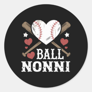 Ll Nonni Sell Heart Nonni Classic Round Sticker