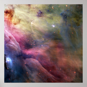 LL Ori and the Orion Nebula Poster