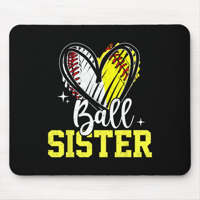 Ll Sister Softll Sell Sister  Mouse Pad (Front)