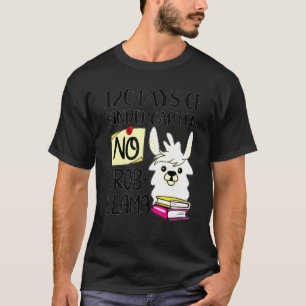 Llama & Alpaca Lovers 120 Days of Kindergarten No T-Shirt