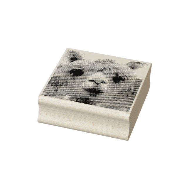 LLAMA ALPACA RUBBER STAMP (Stamp)