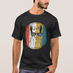 Llama Alpaca Vintage Retro No Problama For Alpaka T-Shirt