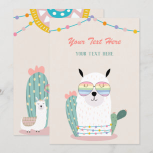 Llama Any Event Invitation
