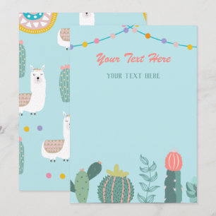 Llama Any Event Invitation