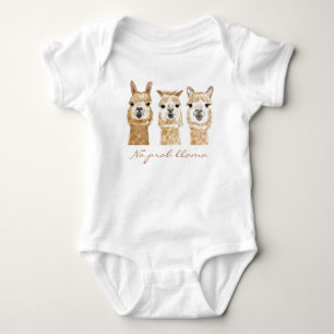 Llama Baby Outfit Bodysuit