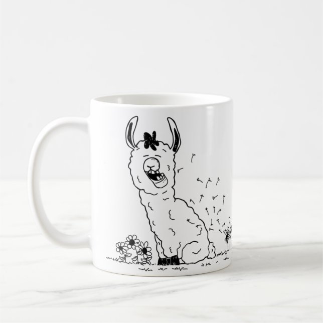 Llama Be Me Non-Branded Mug (Left)