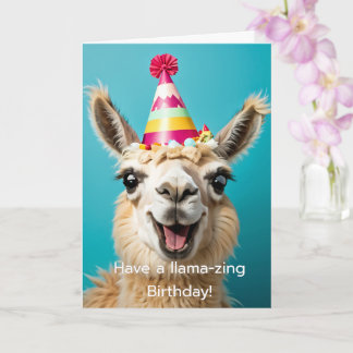Llama Birthday Have a llama-zing birthday! Card