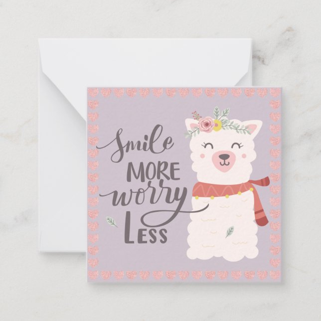Llama Card (Front)
