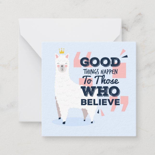 Llama Card (Front)
