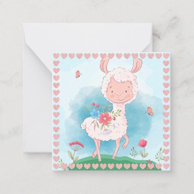 Llama Card (Front)