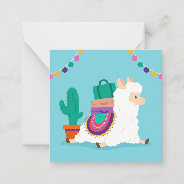 Llama Card (Front)