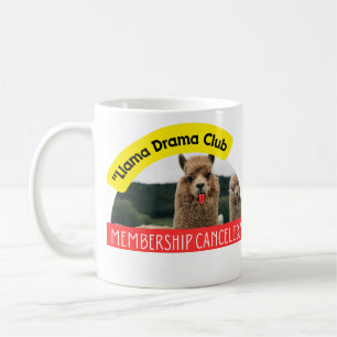 llama coffee mug