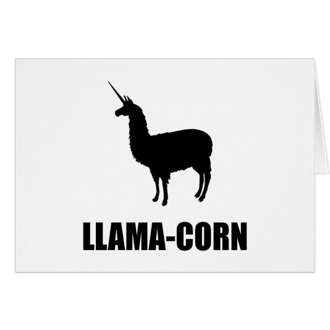 Llama Corn (Front Horizontal)